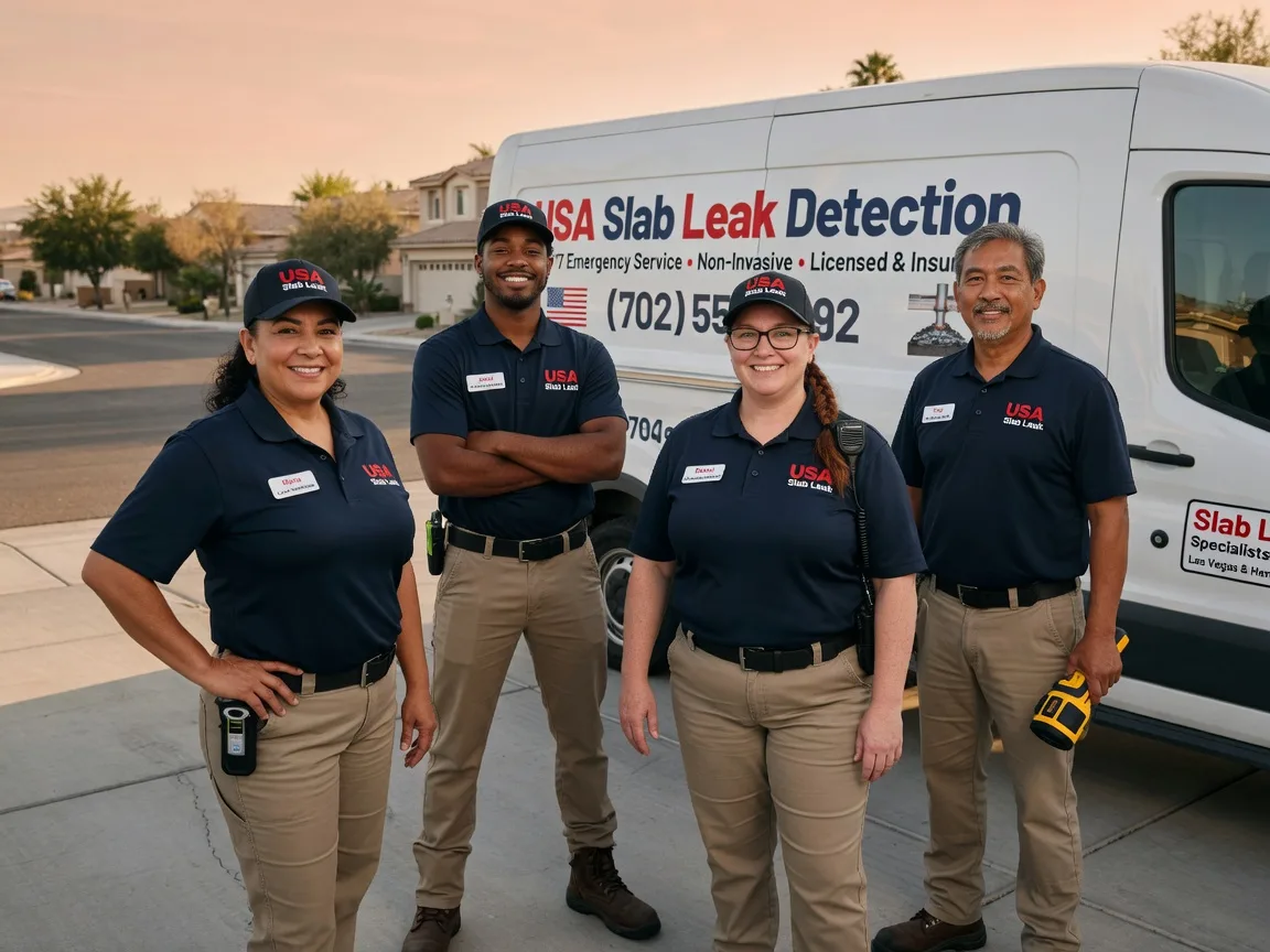 Slab Leak Repair company in Kasbeer, IL